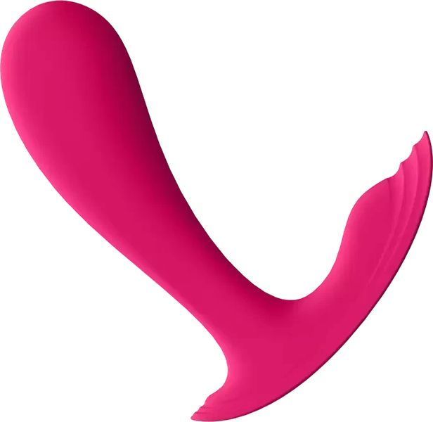 Вібратор із двома моторами для точки G Satisfyer Top Secret (рожевий) 891584 фото