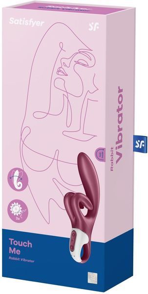 Вібратор-кролик Satisfyer Touch Me Red 1104715 фото