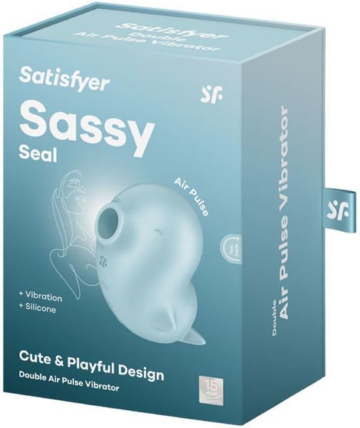 Вакуумний кліторальний стимулятор Satisfyer Sassy Seal 1395334 фото