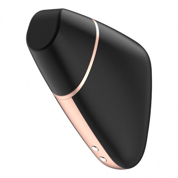 Вакуумный клиторальный стимулятор Satisfyer Love Triangle Black 698359 фото