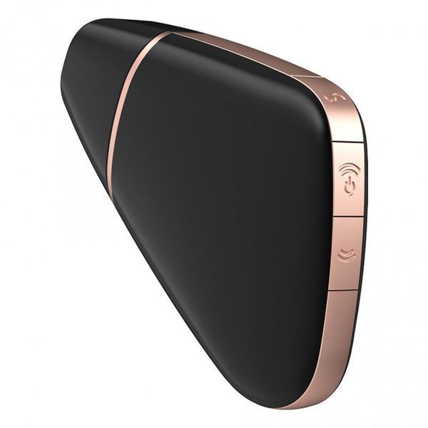 Вакуумный клиторальный стимулятор Satisfyer Love Triangle Black 698359 фото