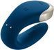 Смарт-вибратор для пар Satisfyer Double Love (Blue) 820829 фото 2