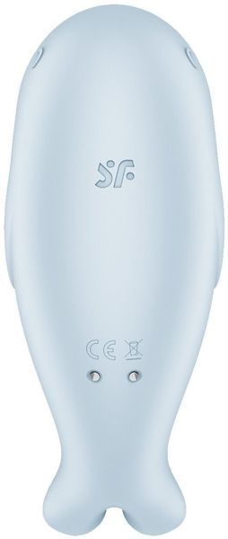 Вакуумний кліторальний стимулятор із вібрацією Satisfyer Seal You Soon 1329862 фото