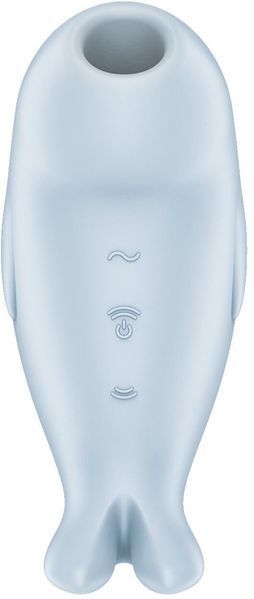 Вакуумний кліторальний стимулятор із вібрацією Satisfyer Seal You Soon 1329862 фото