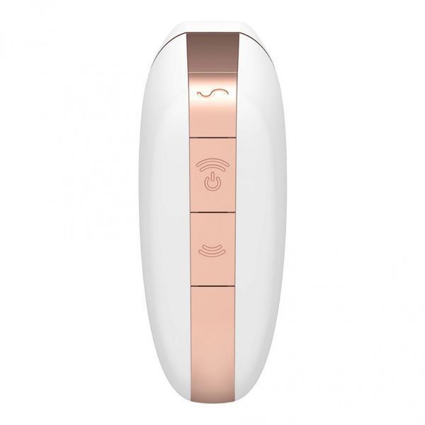 Вакуумный клиторальный стимулятор Satisfyer Love Triangle White 698360 фото