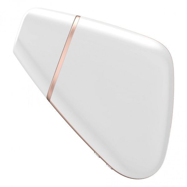 Вакуумный клиторальный стимулятор Satisfyer Love Triangle White 698360 фото