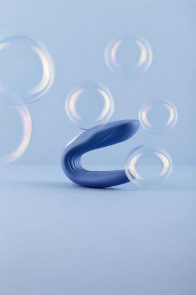 Вібратор для пар Satisfyer Double Whale з двома моторчиками 722231 фото