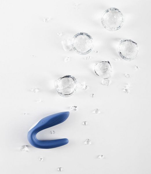 Вібратор для пар Satisfyer Double Whale з двома моторчиками 722231 фото