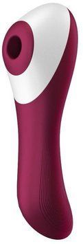 Вакуумный стимулятор с вибрацией Satisfyer Dual Crush Wine Red 939613 фото