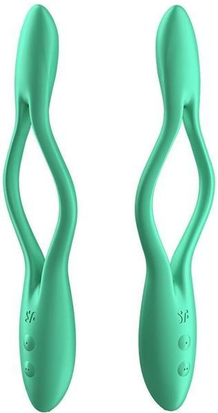 Універсальний гнучкий вібратор для пар Satisfyer Elastic Game Light Green 946989 фото