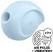 Вакуумний кліторальний стимулятор із вібрацією Satisfyer Sugar Rush Blue 939605 фото 1