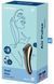 Вакуумний стимулятор із вібрацією Satisfyer Dual Kiss Black 939614 фото 3