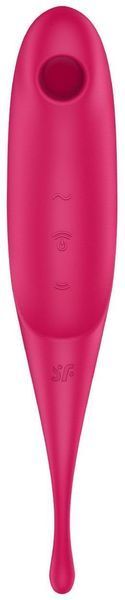 Вакуумний стимулятор Satisfyer Twirling Pro Red 1104699 фото