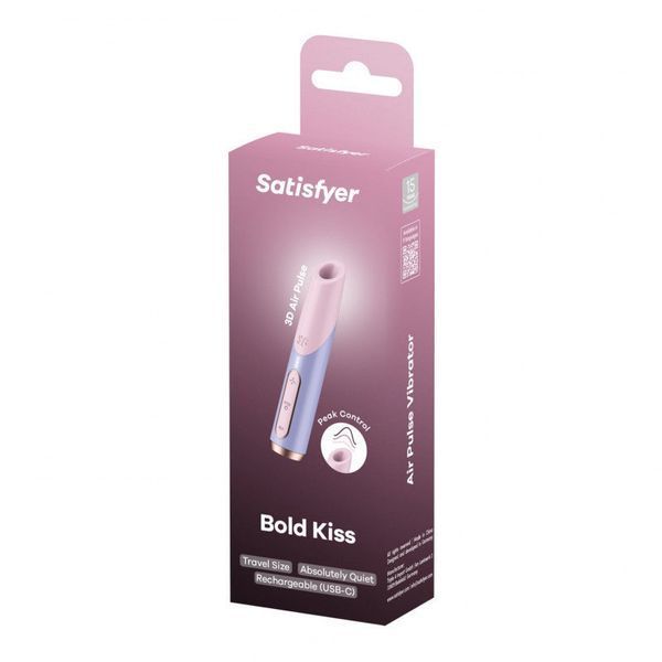 Вакуумный стимулятор клитора Satisfyer Bold Kiss 1416587 фото