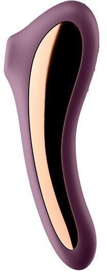 Вакуумний стимулятор із вібрацією Satisfyer Dual Kiss Wine Red 939616 фото