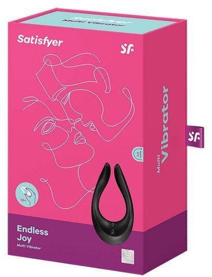 Вибратор для пар Satisfyer Endless Joy Black 722230 фото