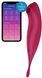 Смарт-вібратор для клітора з вакуумною стимуляцією Satisfyer Twirling Pro+ dark red 1131366 фото 1