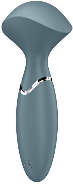Вібромасажер Satisfyer Mini Wand-er Grey 1104724 фото