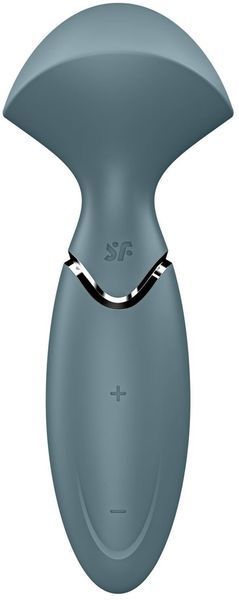 Вібромасажер Satisfyer Mini Wand-er Grey 1104724 фото