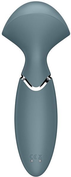 Вібромасажер Satisfyer Mini Wand-er Grey 1104724 фото