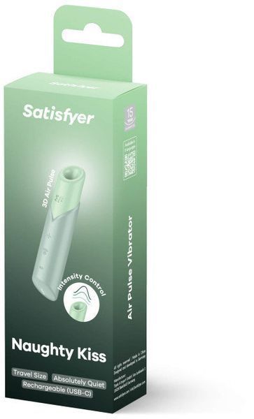 Вакуумный стимулятор клитора Satisfyer Naughty Kiss 1416588 фото