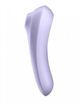 Смарт вибратор и вакуумный стимулятор 2-в-1 Satisfyer Dual Pleasure Mauve 728733 фото
