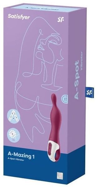 Вібратор для точки А Satisfyer A-Mazing 1 Berry 946985 фото