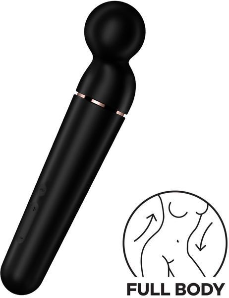 Вібромасажер Satisfyer Planet Wand-er Black/Rosegold 1235205 фото