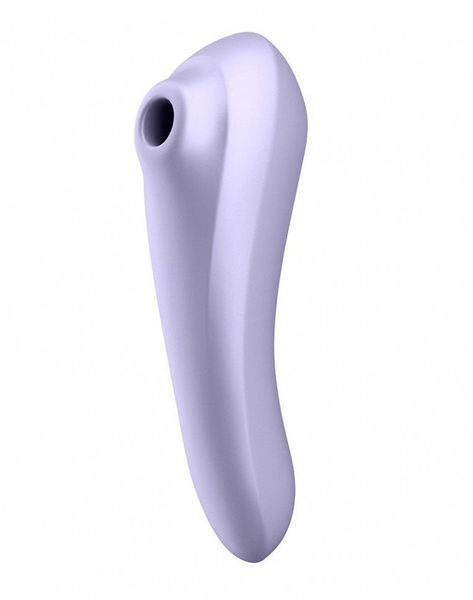 Смарт вибратор и вакуумный стимулятор 2-в-1 Satisfyer Dual Pleasure Mauve 728733 фото