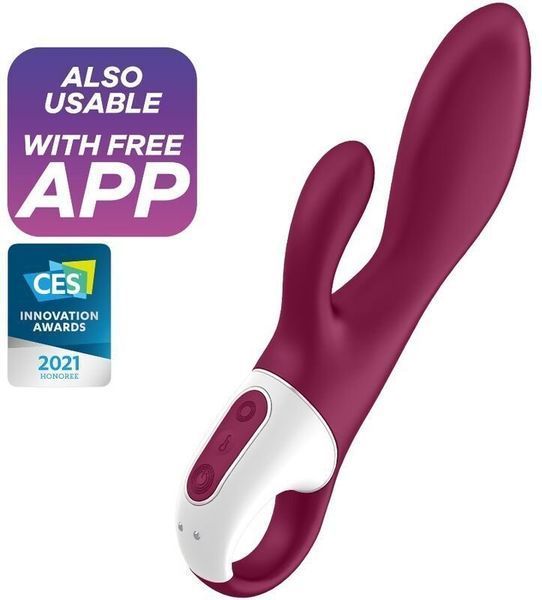 Смарт вібратор-кролик із підігрівом Satisfyer Heated Affair 946999 фото