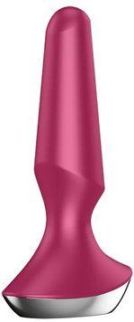 Анальная смарт-пробка Satisfyer Plug-ilicious 2 (малиновая) 857265 фото
