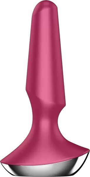Анальная смарт-пробка Satisfyer Plug-ilicious 2 (малиновая) 857265 фото