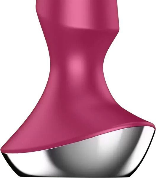 Анальная смарт-пробка Satisfyer Plug-ilicious 2 (малиновая) 857265 фото
