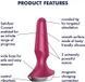 Анальная смарт-пробка Satisfyer Plug-ilicious 2 (малиновая) 857265 фото 7