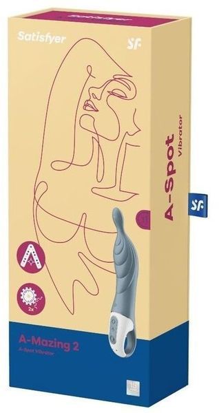 Вібратор Satisfyer A-Mazing 2 Grey 946987 фото