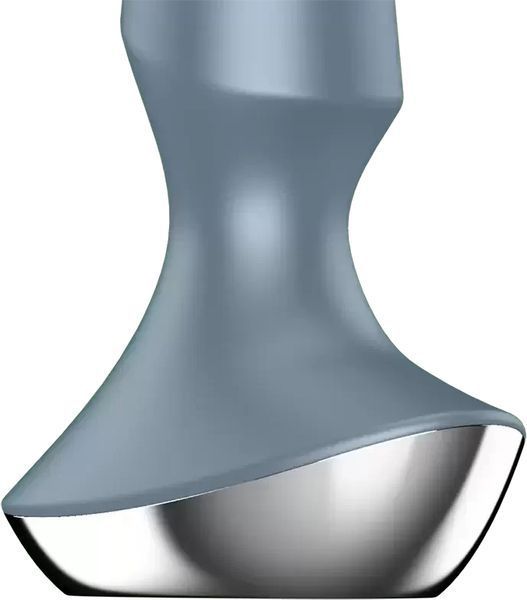 Анальная смарт-пробка Satisfyer Plug-ilicious 2 (серая) 857264 фото