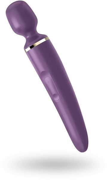 Вибромассажер Satisfyer Wand-er Woman (Purple/Gold) 599609 фото