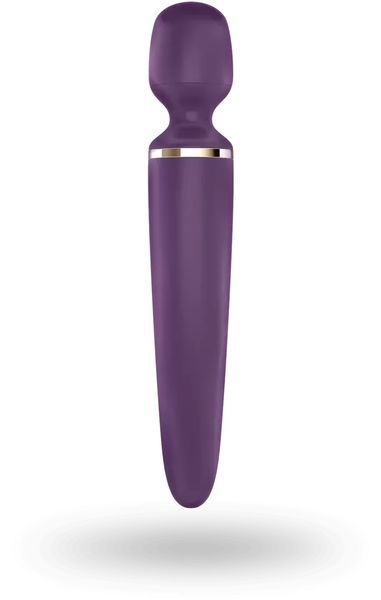 Вибромассажер Satisfyer Wand-er Woman (Purple/Gold) 599609 фото