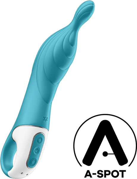 Інноваційний вібратор для точки А Satisfyer &ndash; A-Mazing 2 (бірюзовий) 921739 фото