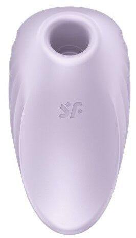 Вакуумный клиторальный стимулятор с вибрацией Satisfyer Pearl Diver Violet 939604 фото