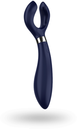 Многофункциональный вибратор Satisfyer Endless Fun (Partner Multifun 3) для соло-игр и для пар, синий 624657 фото