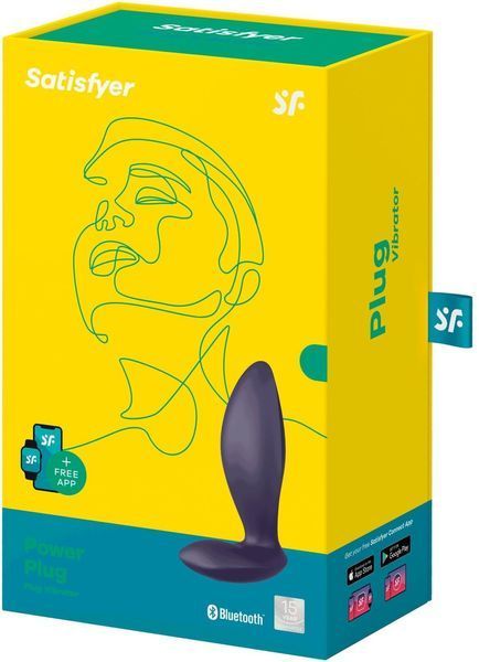 Анальная смарт-пробка с вибрацией Satisfyer Power Plug 1202651 фото