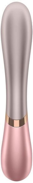 Смарт вібратор-кролик із підігрівом Satisfyer Hot Lover Pink 889622 фото