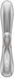 Смарт вібратор-кролик із підігрівом Satisfyer Hot Lover Silver 889623 фото 2