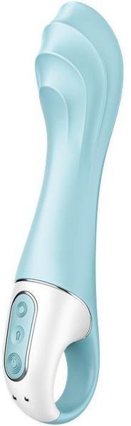 Вібратор Satisfyer Air Pump Vibrator 5+ blue 997525 фото