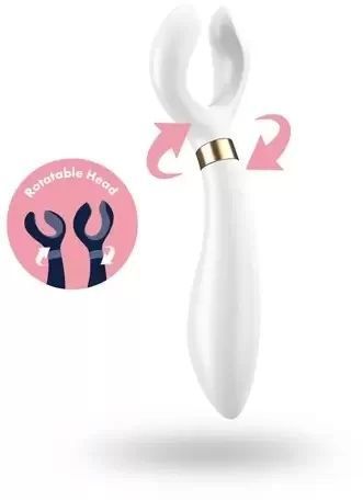 Вибратор Satisfyer Partner Multifun 3 White 571003 фото