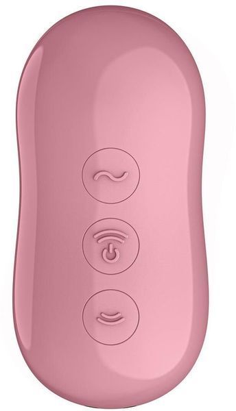 Вакуумний стимулятор із вібрацією Satisfyer Cotton Candy Light Red 1202670 фото