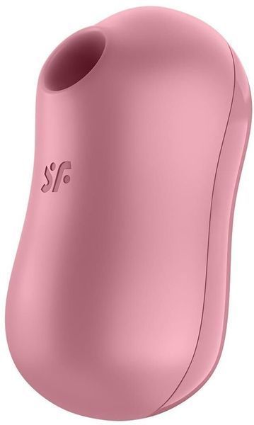 Вакуумний стимулятор із вібрацією Satisfyer Cotton Candy Light Red 1202670 фото