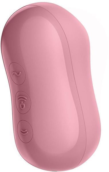 Вакуумний стимулятор із вібрацією Satisfyer Cotton Candy Light Red 1202670 фото