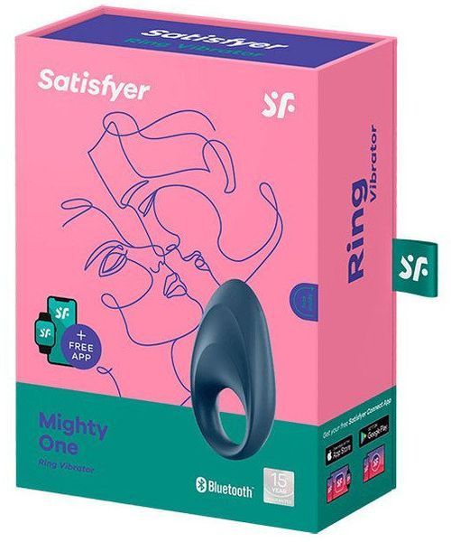 Ерекційне віброкільце Satisfyer Mighty One 698460 фото